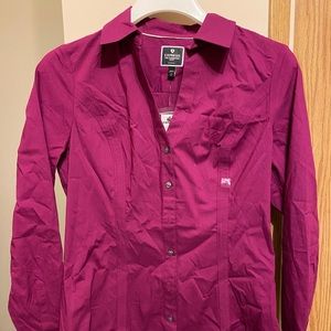 Express fuchsia shirt